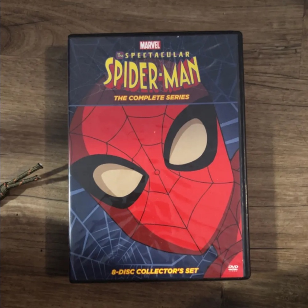 Has ten volumes of movies inside.